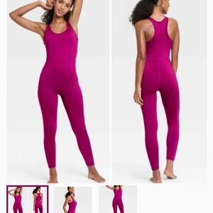 Women's Fuchsia Jumpsuit
